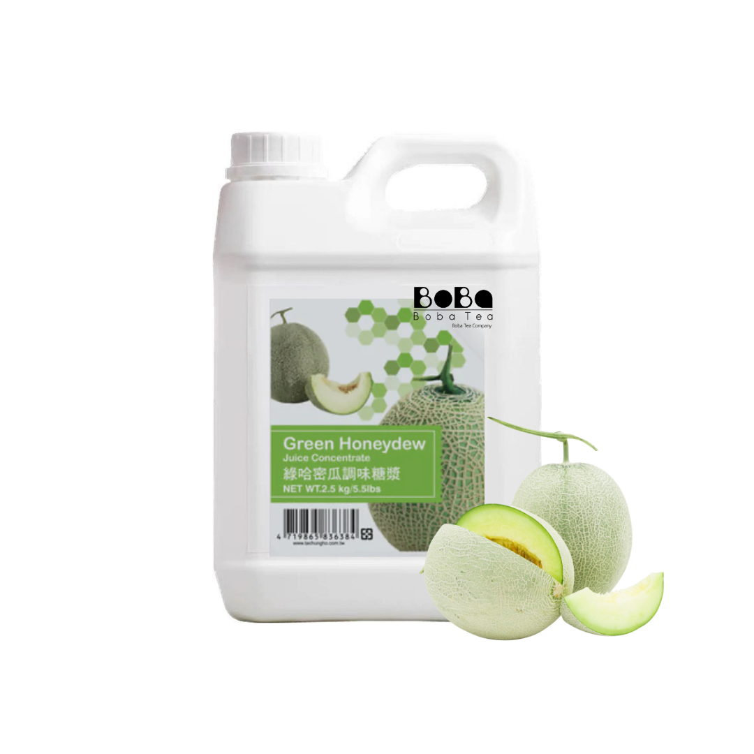 Boba Tea Company Honeydew Juice Syrup